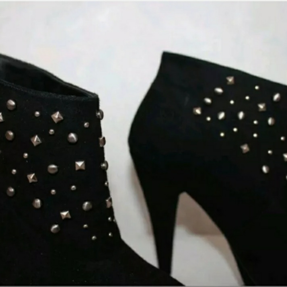 $139. BCBG Suede Ankle Boots - Picture 5 of 8